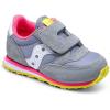 imageSaucony Baby Girls Baby Jazz Hook Loop SeasonalGreyPink