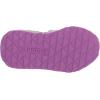 imageSaucony Baby Girls Baby Jazz Hook Loop SeasonalGreyPurple Animal Print
