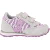 imageSaucony Baby Girls Baby Jazz Hook Loop SeasonalGreyPurple Animal Print