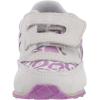 imageSaucony Baby Girls Baby Jazz Hook Loop SeasonalGreyPurple Animal Print