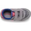 imageSaucony Baby Girls Baby Jazz Hook Loop SeasonalGreyRed