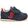 imageSaucony Baby Girls Baby Jazz Hook Loop SeasonalNavyRed