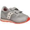 imageSaucony Baby Girls Baby Jazz Hook Loop SeasonalSilver Sparkle