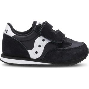 imageSaucony Baby Girls Baby Jazz Hook Loop SeasonalBlackWhite