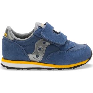 imageSaucony Baby Girls Baby Jazz Hook Loop SeasonalBlueGrey