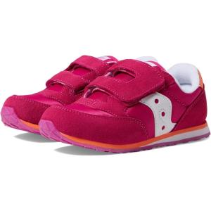imageSaucony Baby Girls Baby Jazz Hook Loop SeasonalFuchsiaCoralWhite