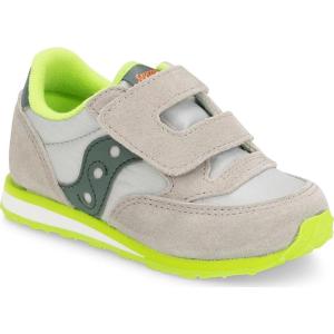 imageSaucony Baby Girls Baby Jazz Hook Loop SeasonalGreyDark Gr