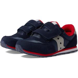 imageSaucony Baby Girls Baby Jazz Hook Loop SeasonalNavyGreyRed