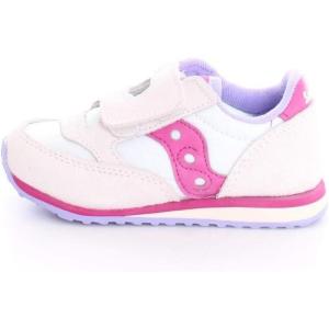 imageSaucony Baby Girls Baby Jazz Hook Loop SeasonalWhiteBerry