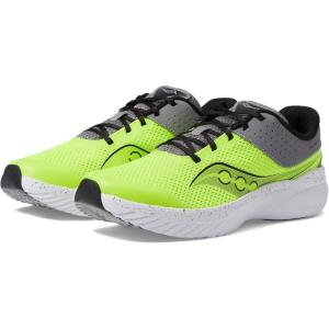 imageKids Kinvara 14 Lace to Toe SneakerCitronGrey