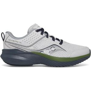 imageKids Kinvara 14 Lace to Toe SneakerGreyBlueGreen