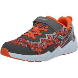 imageSaucony UnisexChild Flash Alternative Closure 30 Jr SneakerOrangeCamo