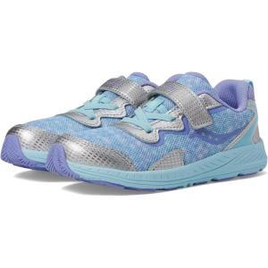 imageSaucony UnisexChild Flash Alternative Closure 30 Jr SneakerSilverPurple
