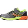 imageSaucony UnisexChild Wind Alternative Closure 20 SneakerGreyCitronOrange