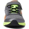 imageSaucony UnisexChild Wind Alternative Closure 20 SneakerGreyCitronOrange