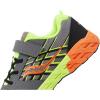 imageSaucony UnisexChild Wind Alternative Closure 20 SneakerGreyCitronOrange