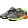 imageSaucony UnisexChild Wind Alternative Closure 20 SneakerGreyCitronOrange