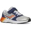 imageSaucony UnisexChild Wind Alternative Closure 20 SneakerGreyNavyOrange