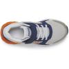 imageSaucony UnisexChild Wind Alternative Closure 20 SneakerGreyNavyOrange