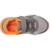 imageSaucony UnisexChild Wind Alternative Closure 20 SneakerGreyOrange