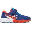 imageSaucony UnisexChild Wind Alternative Closure 20 SneakerNavyRedWhite