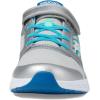 imageSaucony UnisexChild Wind Alternative Closure 20 SneakerTurqSilver