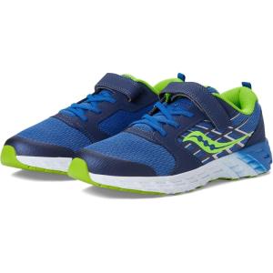 imageSaucony UnisexChild Wind Alternative Closure 20 SneakerBlueGreen