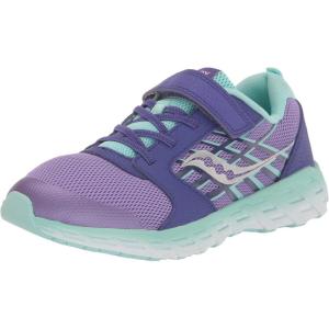 imageSaucony UnisexChild Wind Alternative Closure 20 SneakerPurpleTurq