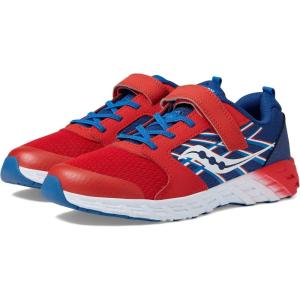 imageSaucony UnisexChild Wind Alternative Closure 20 SneakerRedBlue