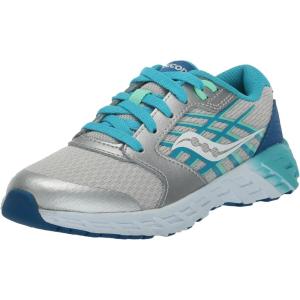 imageSaucony UnisexChild Wind Alternative Closure 20 SneakerTurqSilver