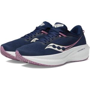 imageSaucony Womens Triumph 21 SneakerNavyOrchid