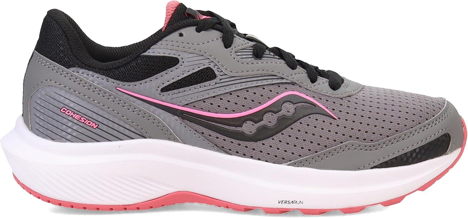 imageSaucony Womens Cohesion 16 SneakerCharcoalPetal