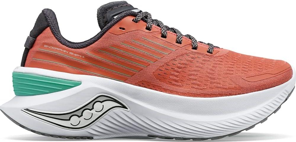 imageSaucony Womens Endorphin Shift 3 Running ShoeSootBasalt
