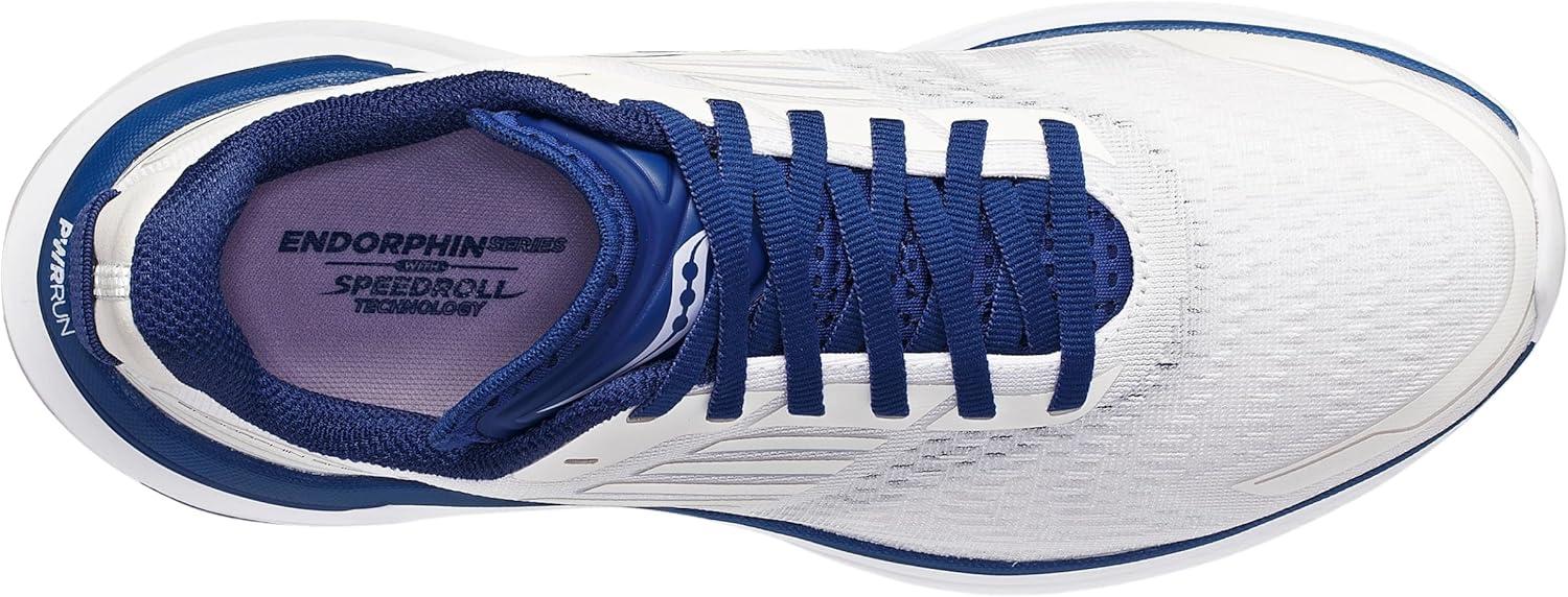 imageSaucony Womens Endorphin Shift 3 Running ShoeWhiteIndigo