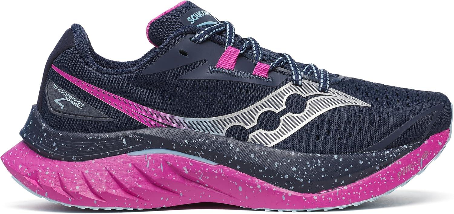 imageWomens Endorphin Speed 4 SneakerNavyFuchsia