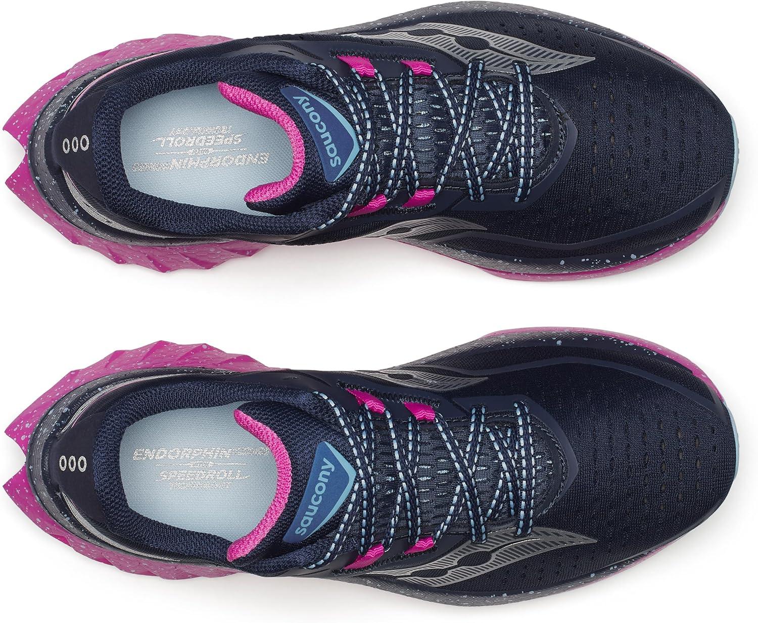 imageWomens Endorphin Speed 4 SneakerNavyFuchsia