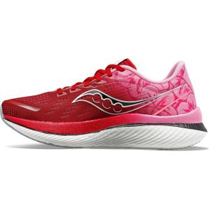 imageSaucony Mens Endorphin Speed 3 Running ShoeRedGray