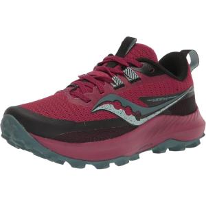 imageSaucony Womens Peregrine 13 Trail Running ShoeBerryMineral