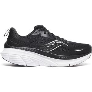 imageSaucony Mens Guide 18 SneakerBlackWhite  Ob