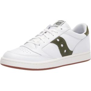 imageSaucony UnisexAdult Jazz Court SneakerWhitePesto