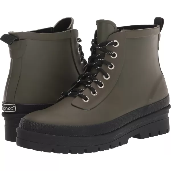 Chooka Men's Redmond Waterproof Hiker Rain Boot