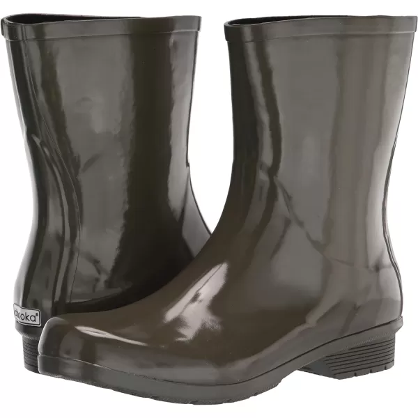 Chooka Polished Mid Rain Boots