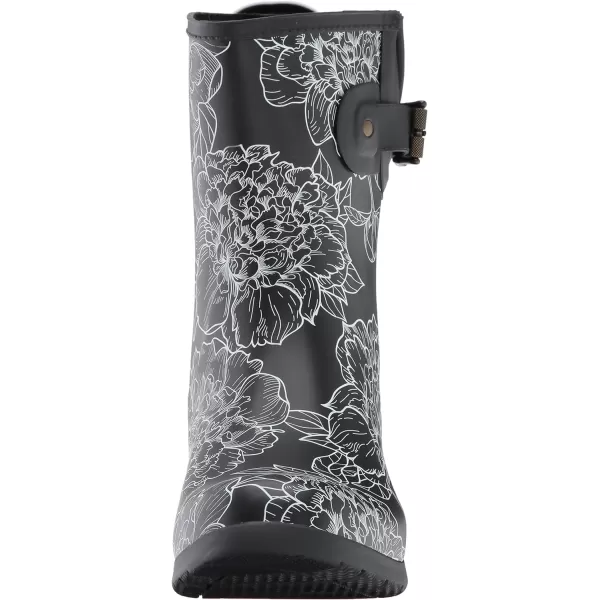 Chooka Women's Rain Boot's Mid-Height Printed Memory Foam, Cora