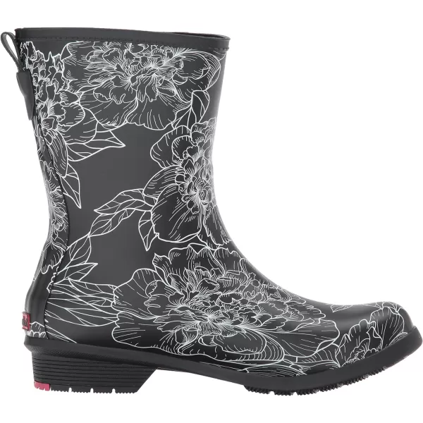 Chooka Women's Rain Boot's Mid-Height Printed Memory Foam, Cora