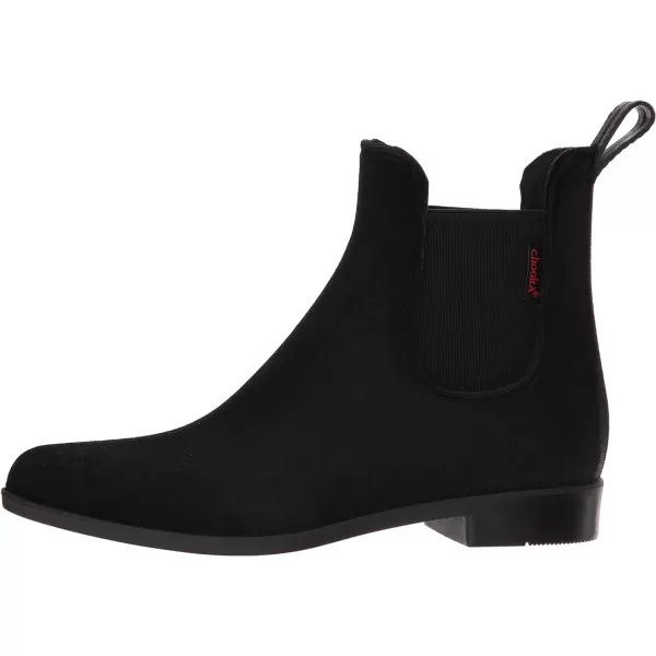 Chooka Women's Waterproof Fashion Velvet Bootie with Memory Foam Chelsea Boot
