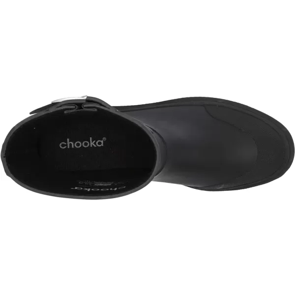 Chooka Women's Waterproof Moto Mid Boot Rain