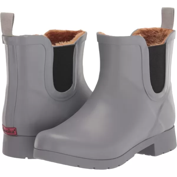 Chooka Women's Waterproof Plush Chelsea Bootie Chelsea Boot