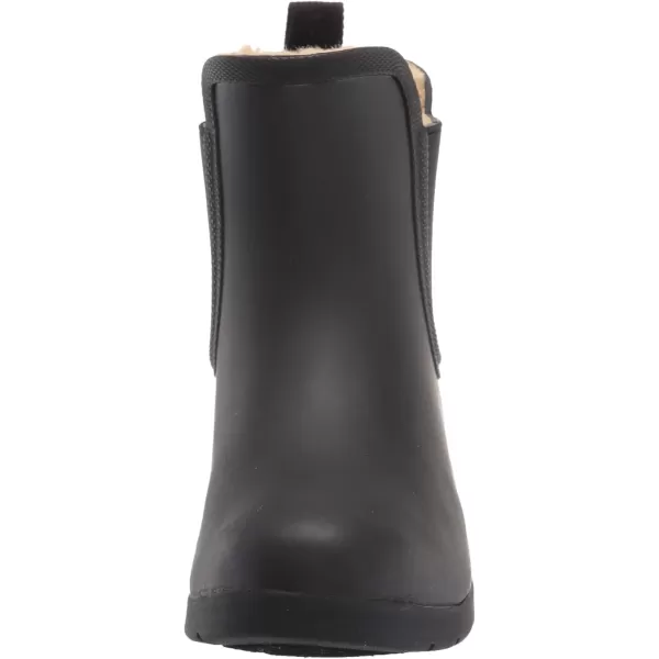 Chooka Women's Waterproof Plush Chelsea Bootie Rain Boot