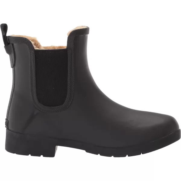Chooka Women's Waterproof Plush Chelsea Bootie Rain Boot