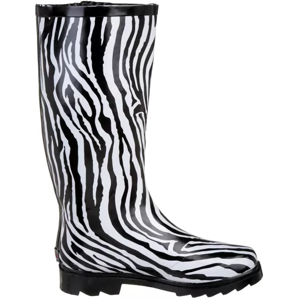 Chooka Women's Zebra Rose Rainboot